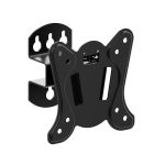 MM02-110DT Universal TV Wall Mount Bracket for 10–32 Inch LED LCD Flat Screen TVs, Slim Fixed Heavy-Duty Steel TV Holder Stand