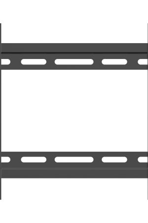 MM-02F Basic TV Wall Mount Bracket for 23-42 Inch LED LCD Flat Screen TVs, Universal Fixed TV Holder Stand, Heavy Duty Steel Support