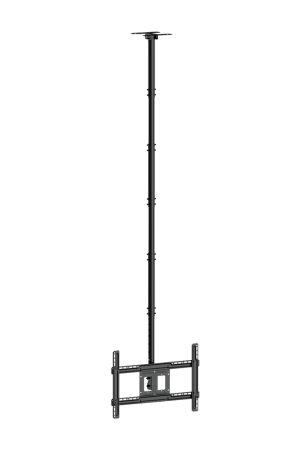 MD01-30 Universal Ceiling TV Mount, Adjustable Height and 360° Swivel Bracket for 32-80 Inch LED LCD Flat Screen TVs