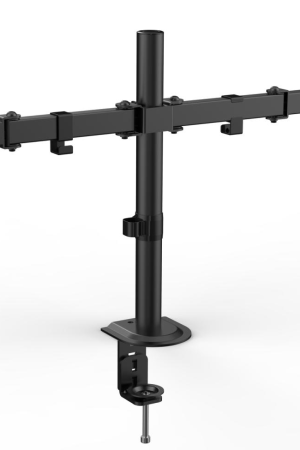 MX19-124PAdjustable Monitor Stand – Full Motion VESA Arm for Home Office, Smooth Tilt, Swivel & Height Control