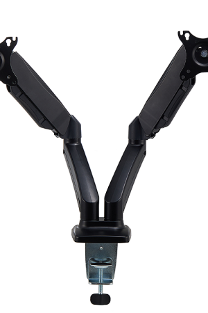 MX08-124 Heavy-Duty Dual Monitor Stand, Gas Spring Full Motion Arms for 13–32" Computer Monitors, VESA Compatible